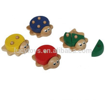 2016 Heiße verkaufende Schildkröten-Form hölzernes Mathe-Spielzeug für Kinder